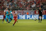 Olympiacos' goals - including Mathieu Valbuena's penalty - were both avoidable